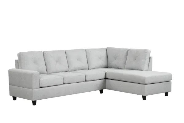 Desmond Sectional (Light Gray)