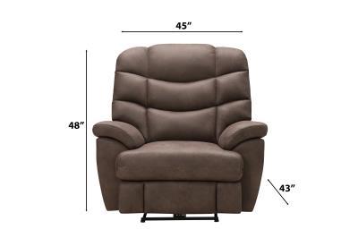 118: 7575 Big Easy Coffee recliner