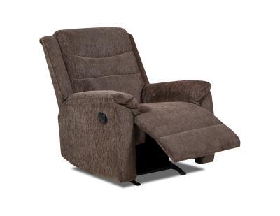 110: 7578 Abington Chocolate Glider Recliner
