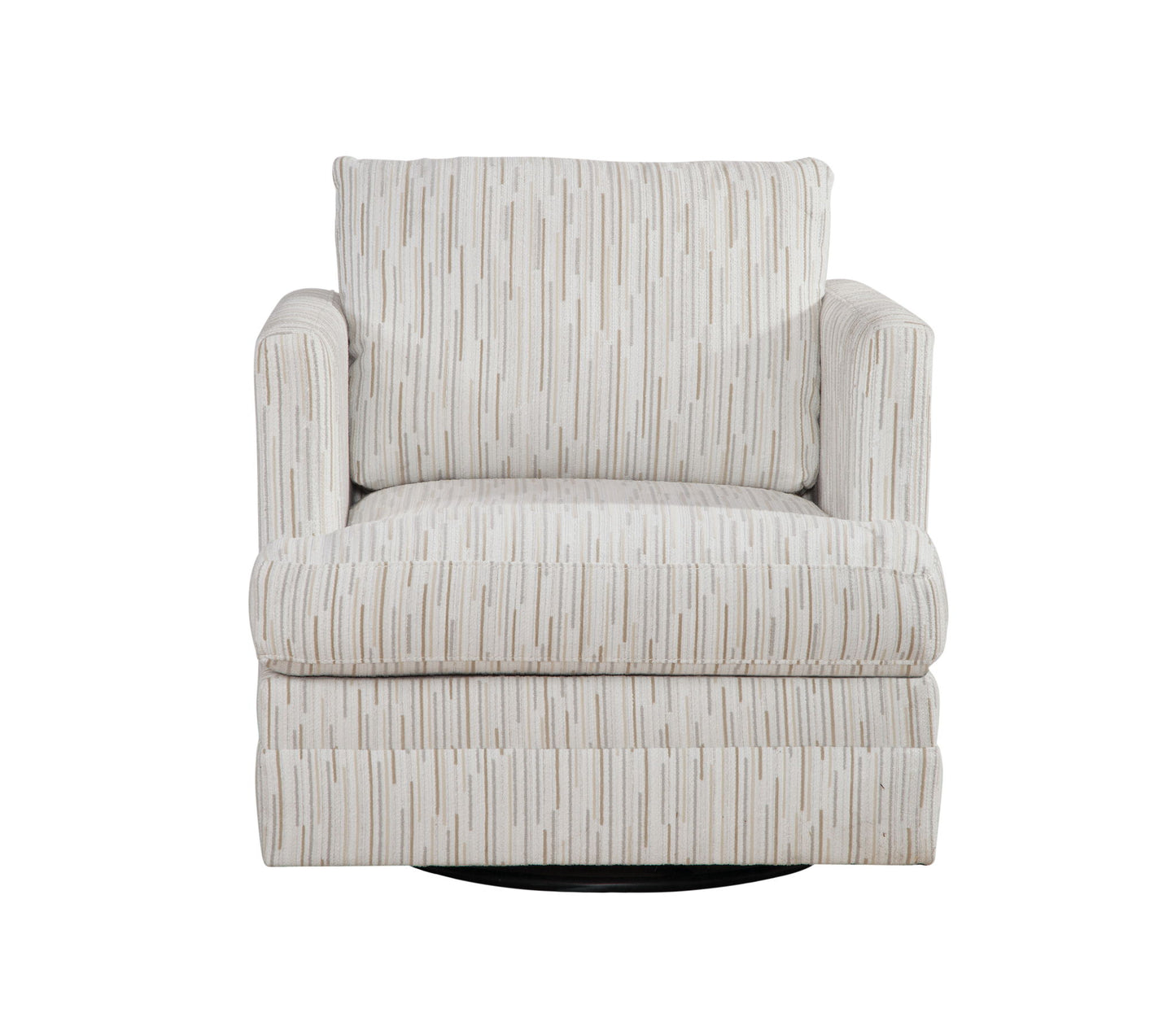 7205 Carmine Pebble Swivel Chair