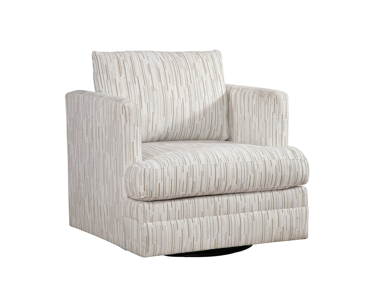 7205 Carmine Pebble Swivel Chair