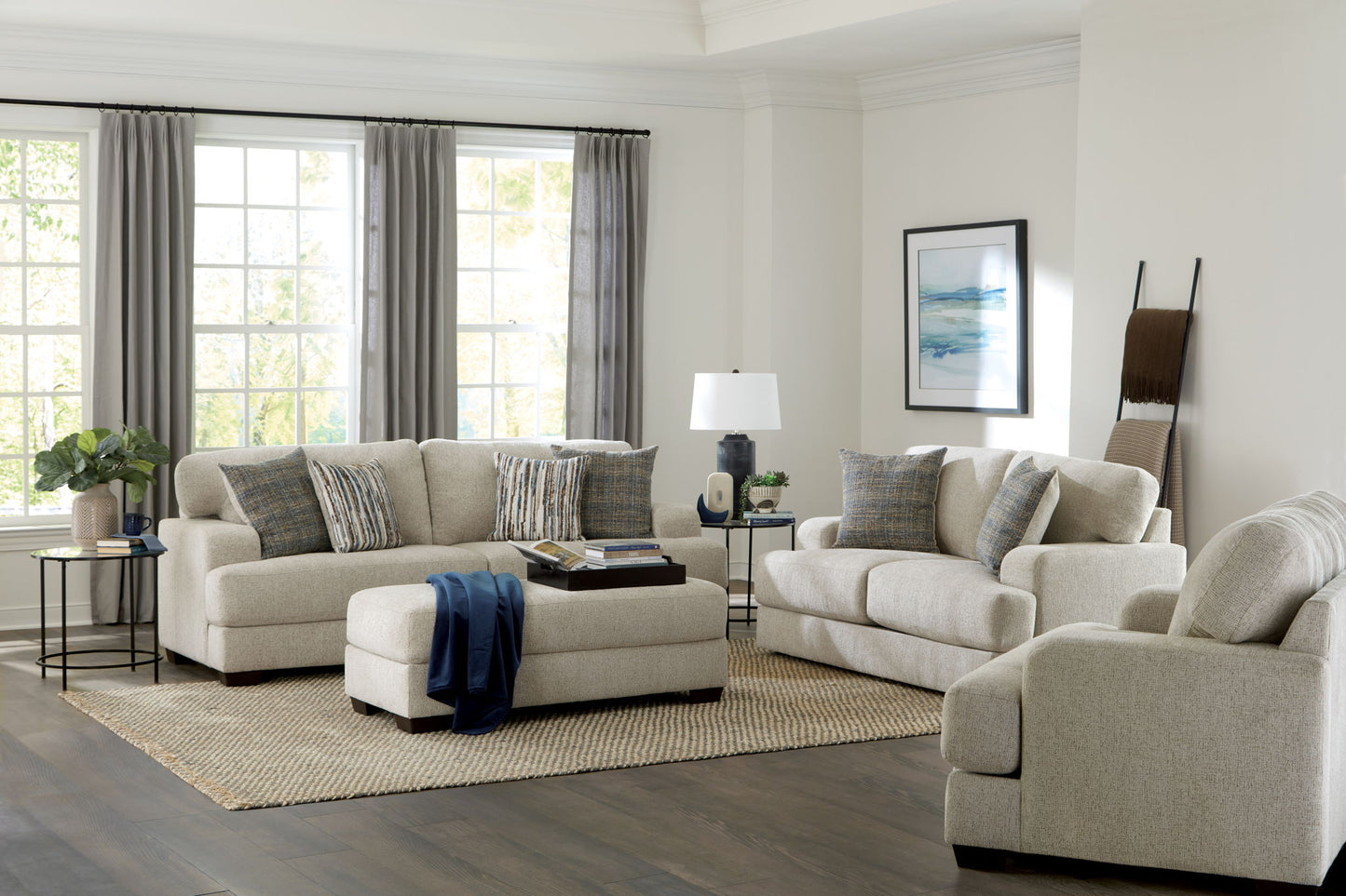 4375 Ramos Buff Ottoman