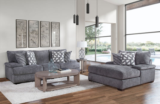 2170 Vega Charcoal Ottoman