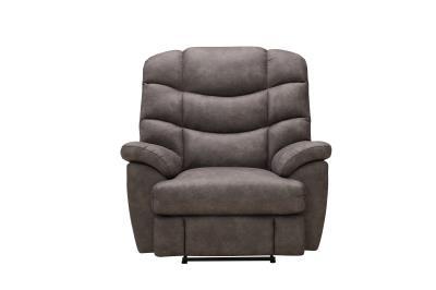 117: 7575 Big Easy Gunmetal Recliner