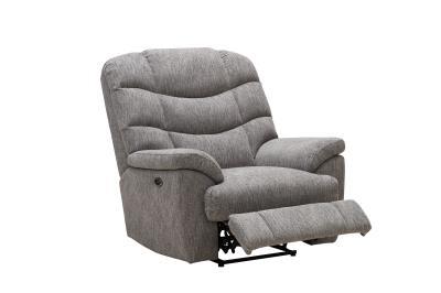119: 7575 Big Easy Grey recliner