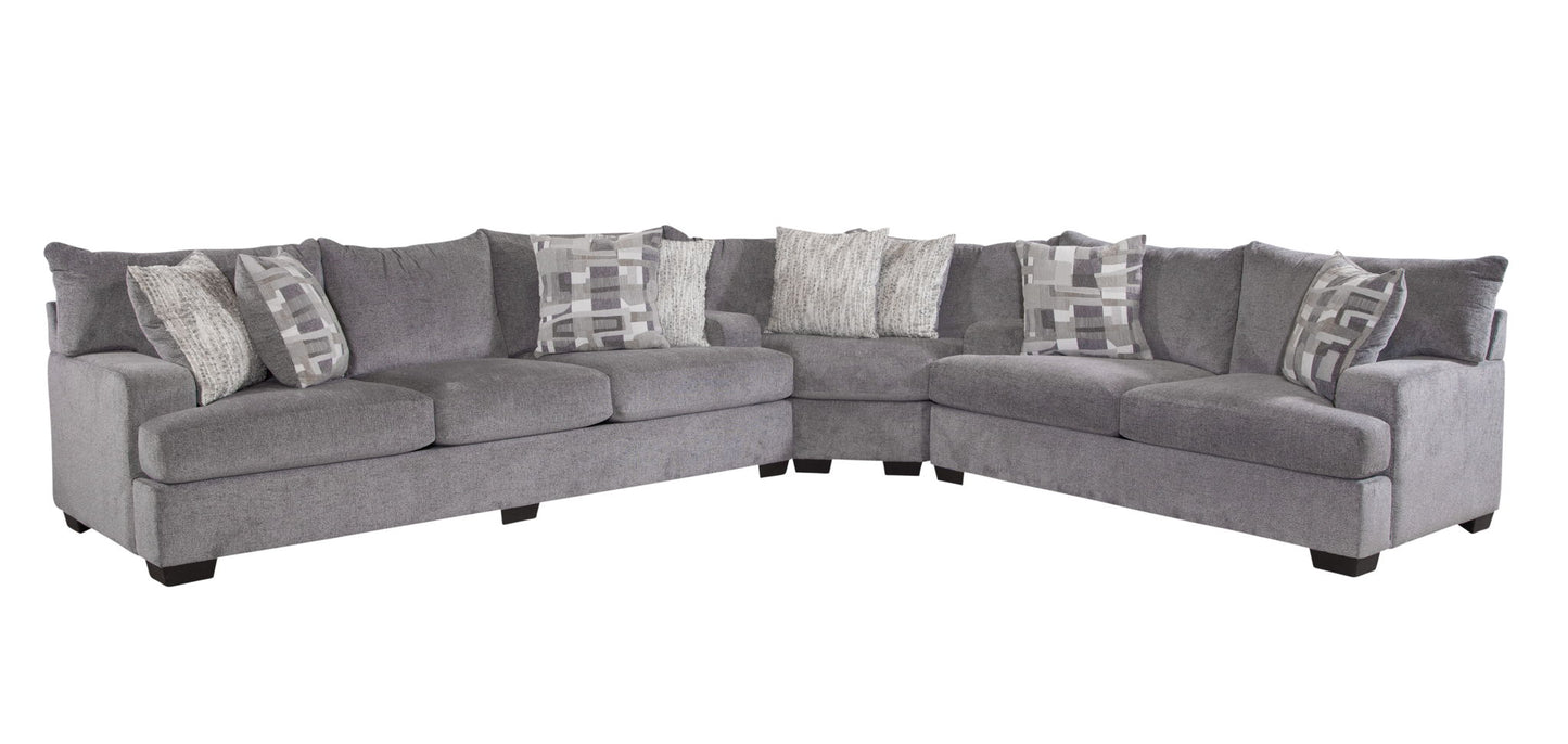 2557 Brynn Heather 3 PC Sectional