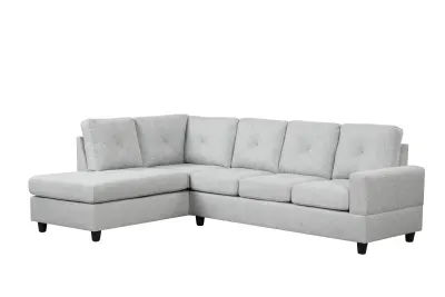 Desmond Sectional (Light Gray)