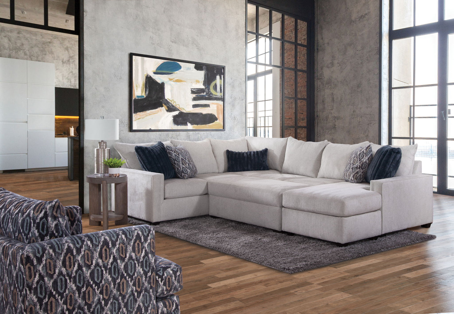 3590 Willett Stone 2 PC Sectional