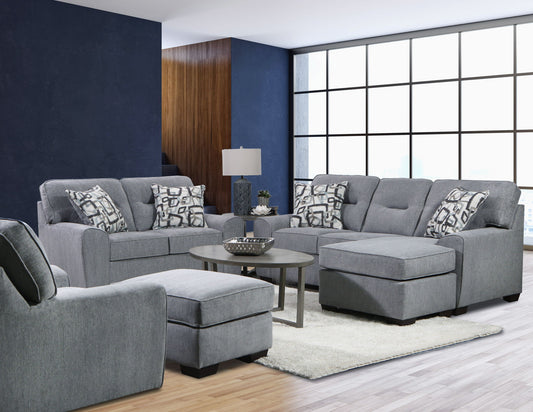 2124 Renzo Marble Loveseat