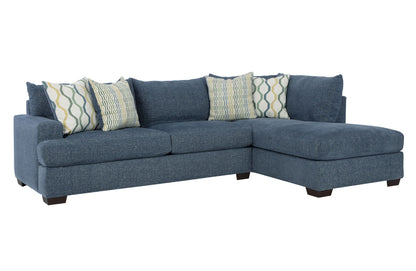 3140 Tampa Indigo 2 PC Sectional