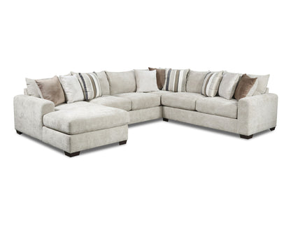 3030 Dahlia Pebble 3 PC Sectional - RSF Chaise