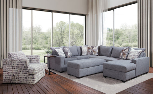 3598 Scout Ash 2 PC Sectional