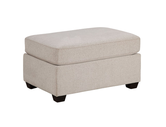3364 North Cream Ottoman
