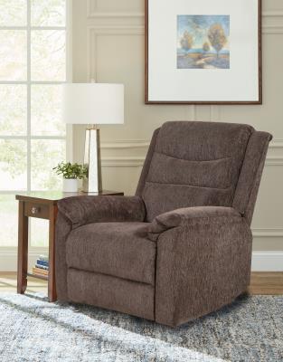 110: 7578 Abington Chocolate Glider Recliner