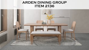 Arden - Bench - Light Brown / Gray